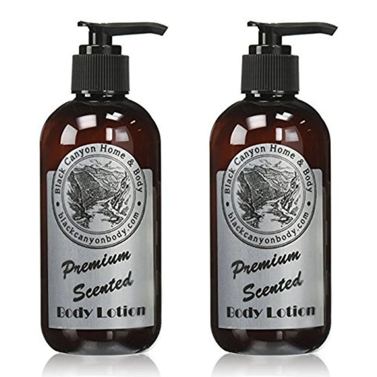 Black Canyon Cherry Vanilla Dr Black Scented Luxury Body Lotion With Lanolin and Jojoba Oil, 16 Oz (2 Pack)